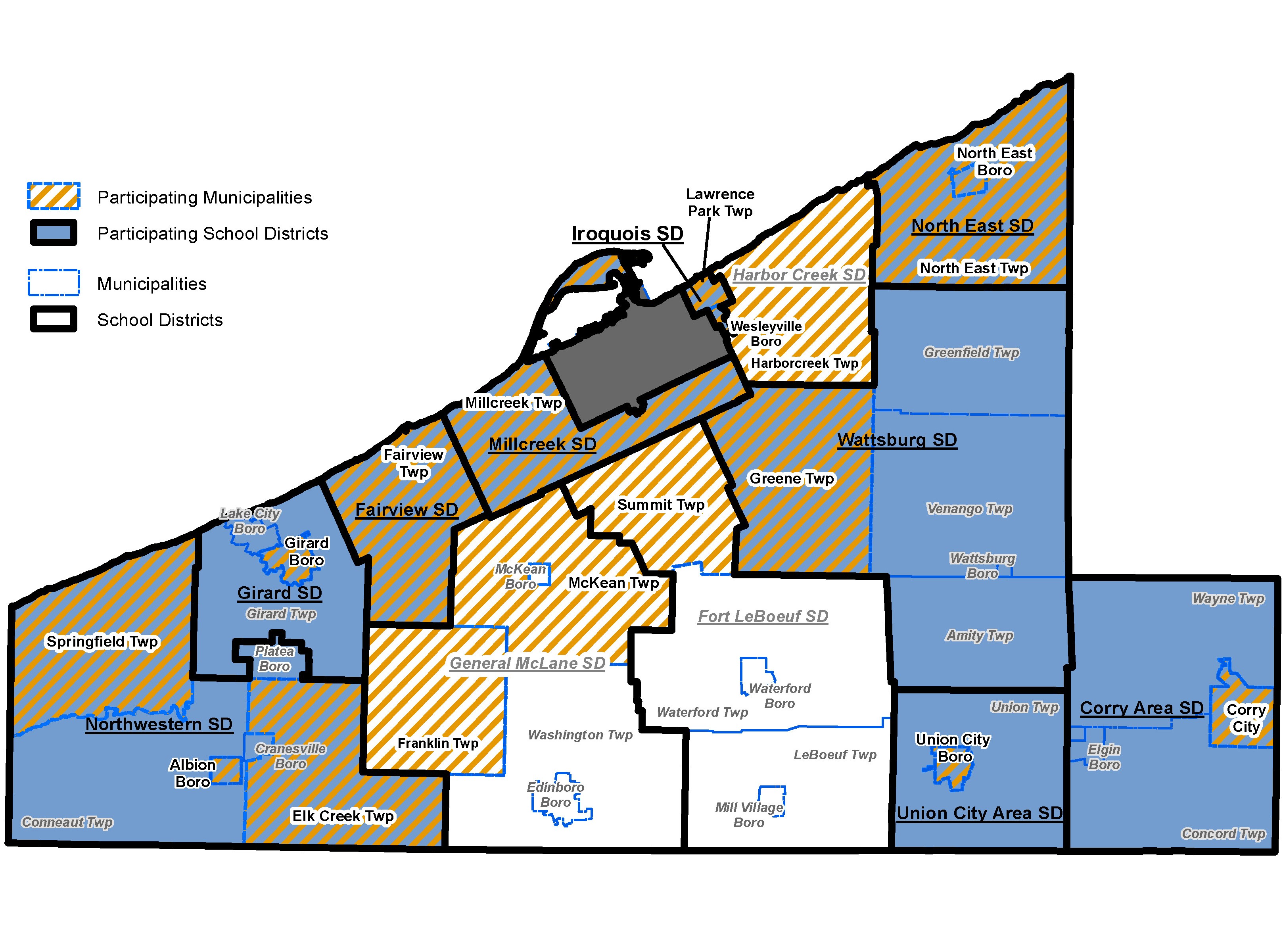 Erie County Land Bank Participating Municipalities Erie County Land Bank